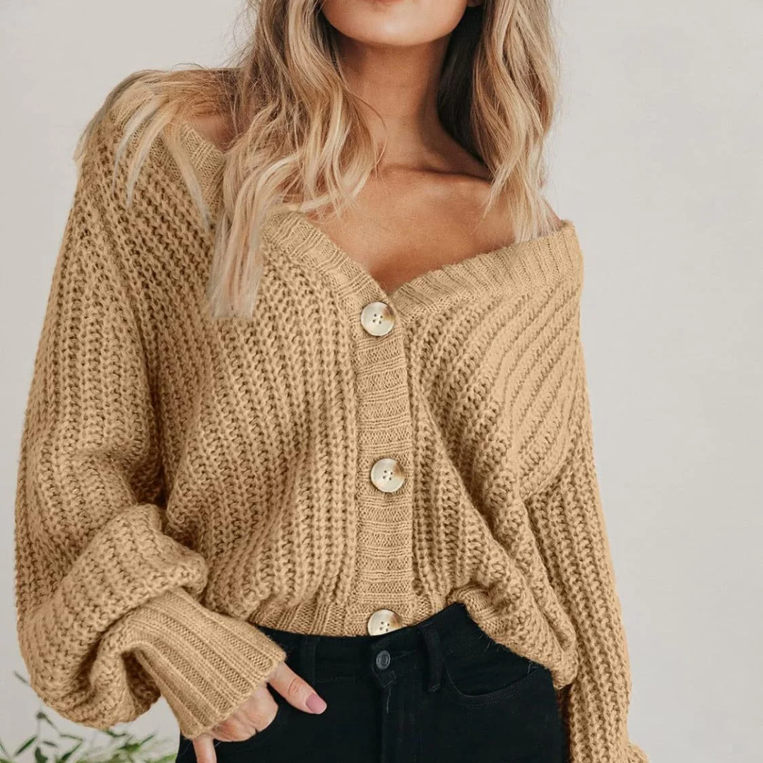 Jaya Button-Up Cardigan