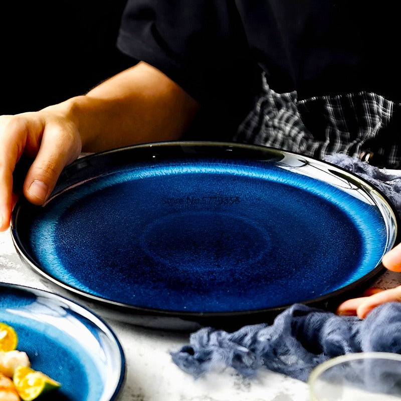 Galaxy Handmade Stoneware Plate