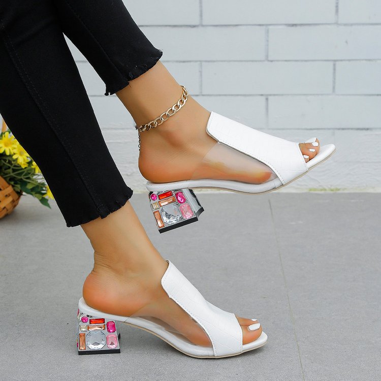 Monica Gemstone Heels
