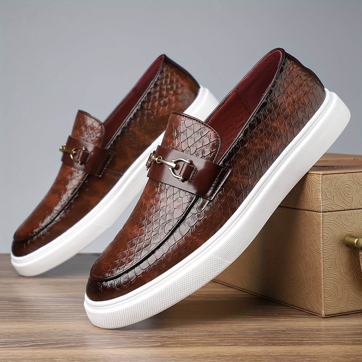 Dorsey Leather Loafers