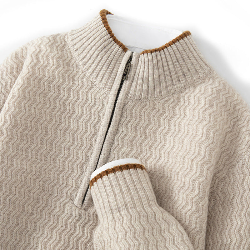 Oxford Ribbed Sweater