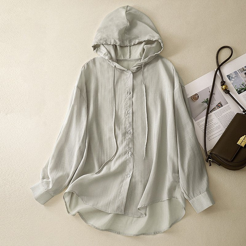 Sedalia Linen Hoodie