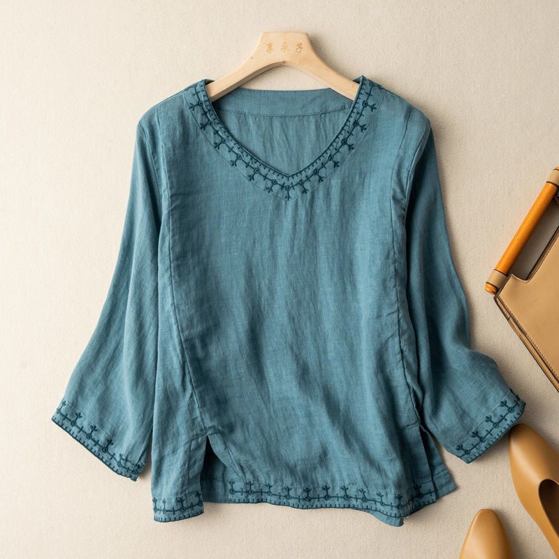 Leah Linen Shirt