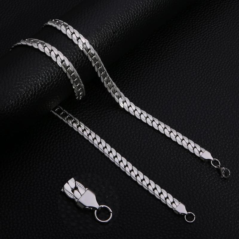 Cuban Chain - 8mm Silver