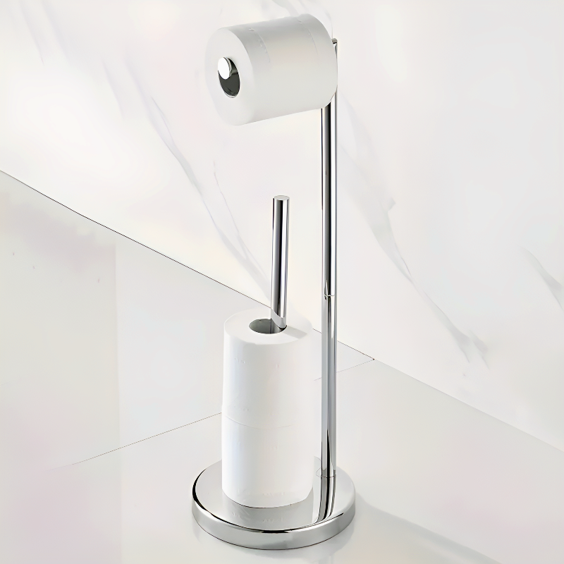 Brushed Stainless Steel Toilet Paper Holder