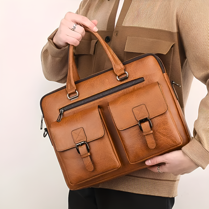 Russo Messenger Bag - Brown