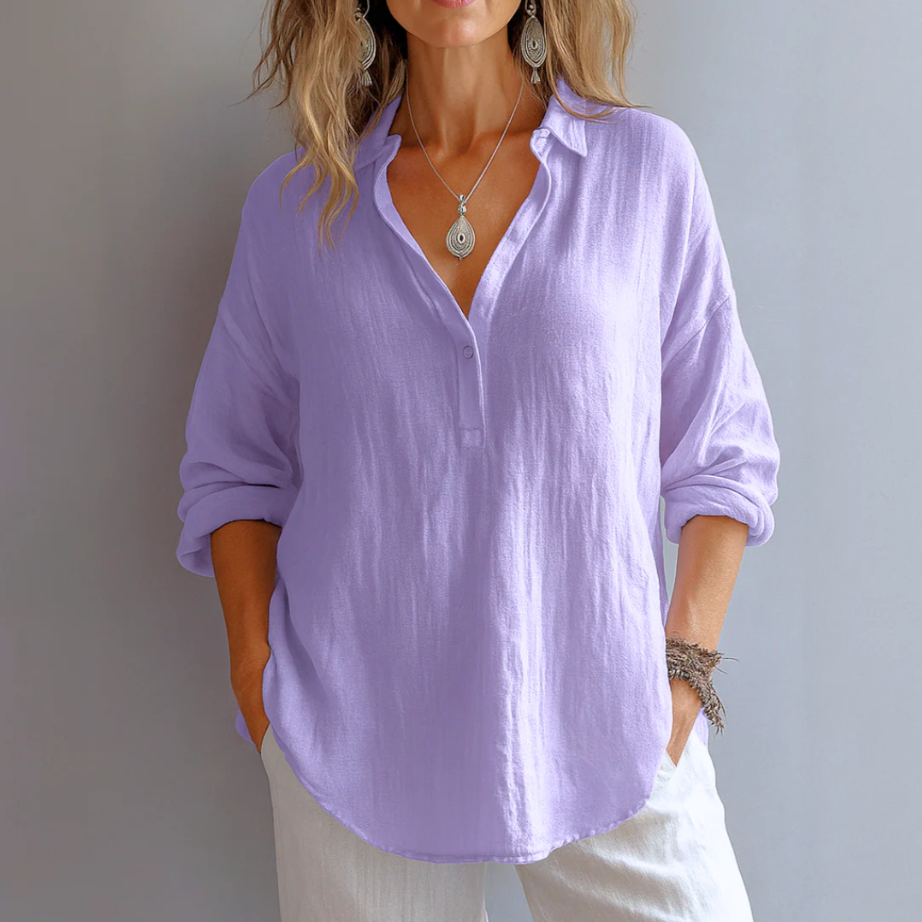 Hera Linen Blouse