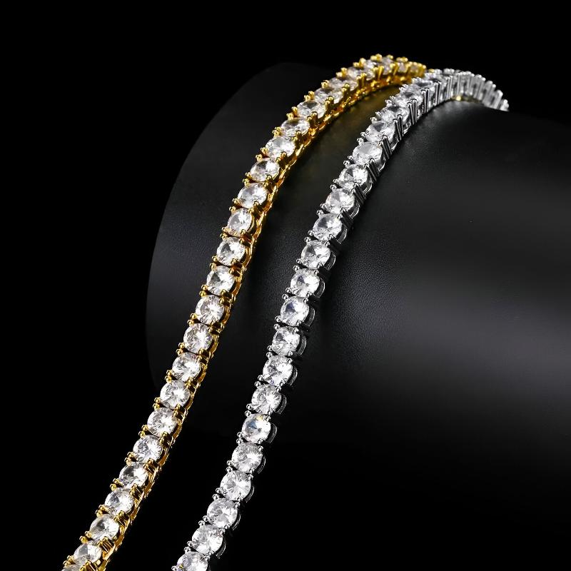 Vero Tennis Chain - 4mm Silver