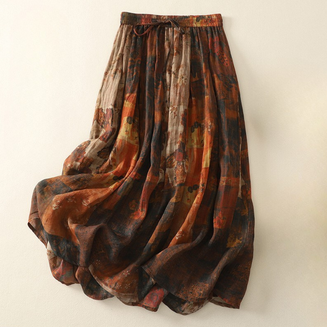 Rosalie Linen Skirt