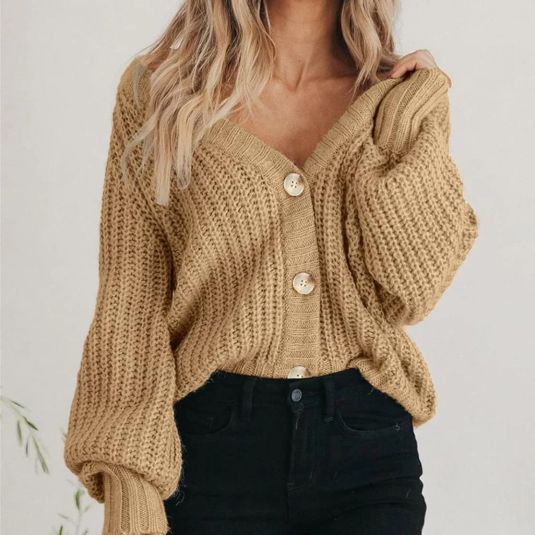 Jaya Button-Up Cardigan