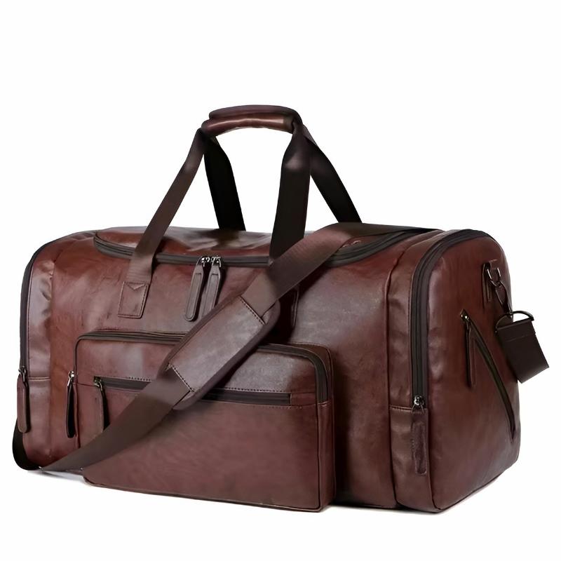 Romano Duffel Bag - Dark Brown