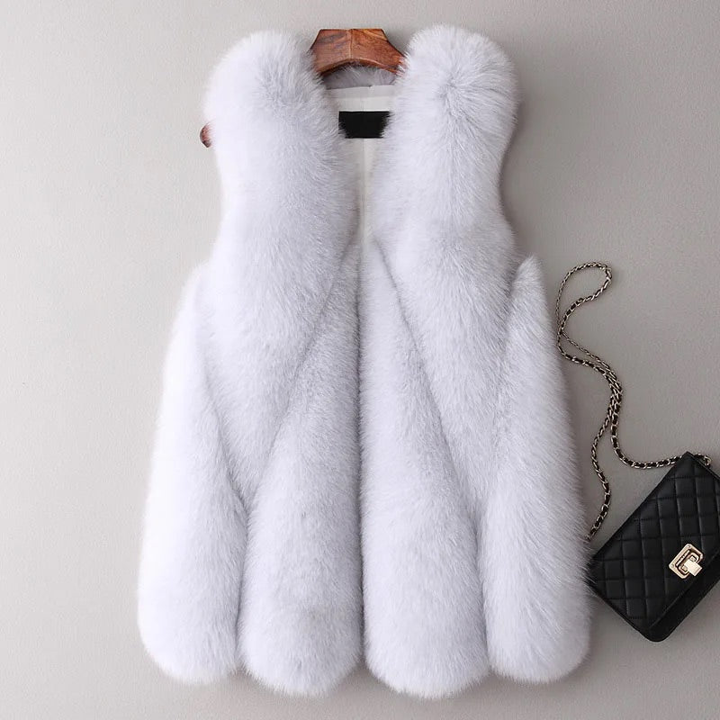 Lunia Fur Vest