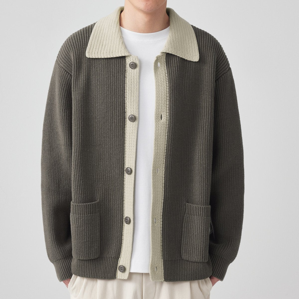 Atlas Ribbed Cardigan