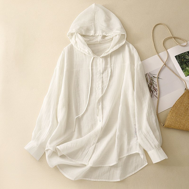 Sedalia Linen Hoodie