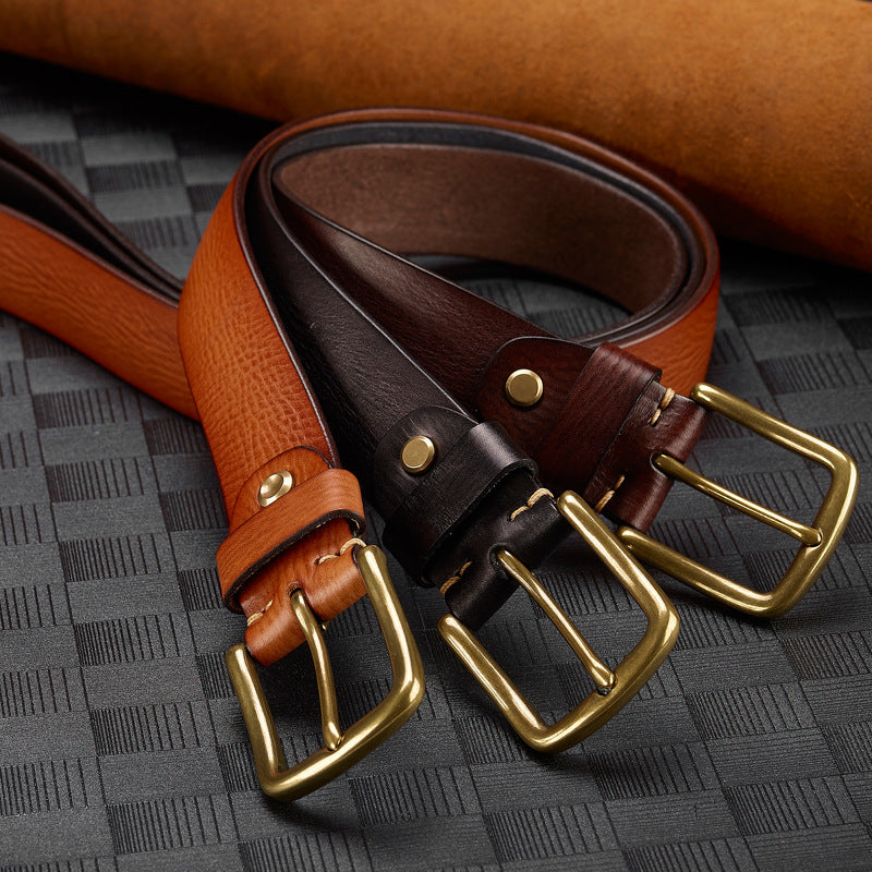 Boston Leather Belt