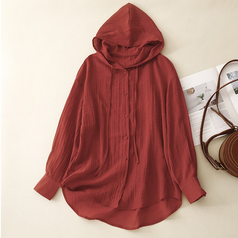 Sedalia Linen Hoodie