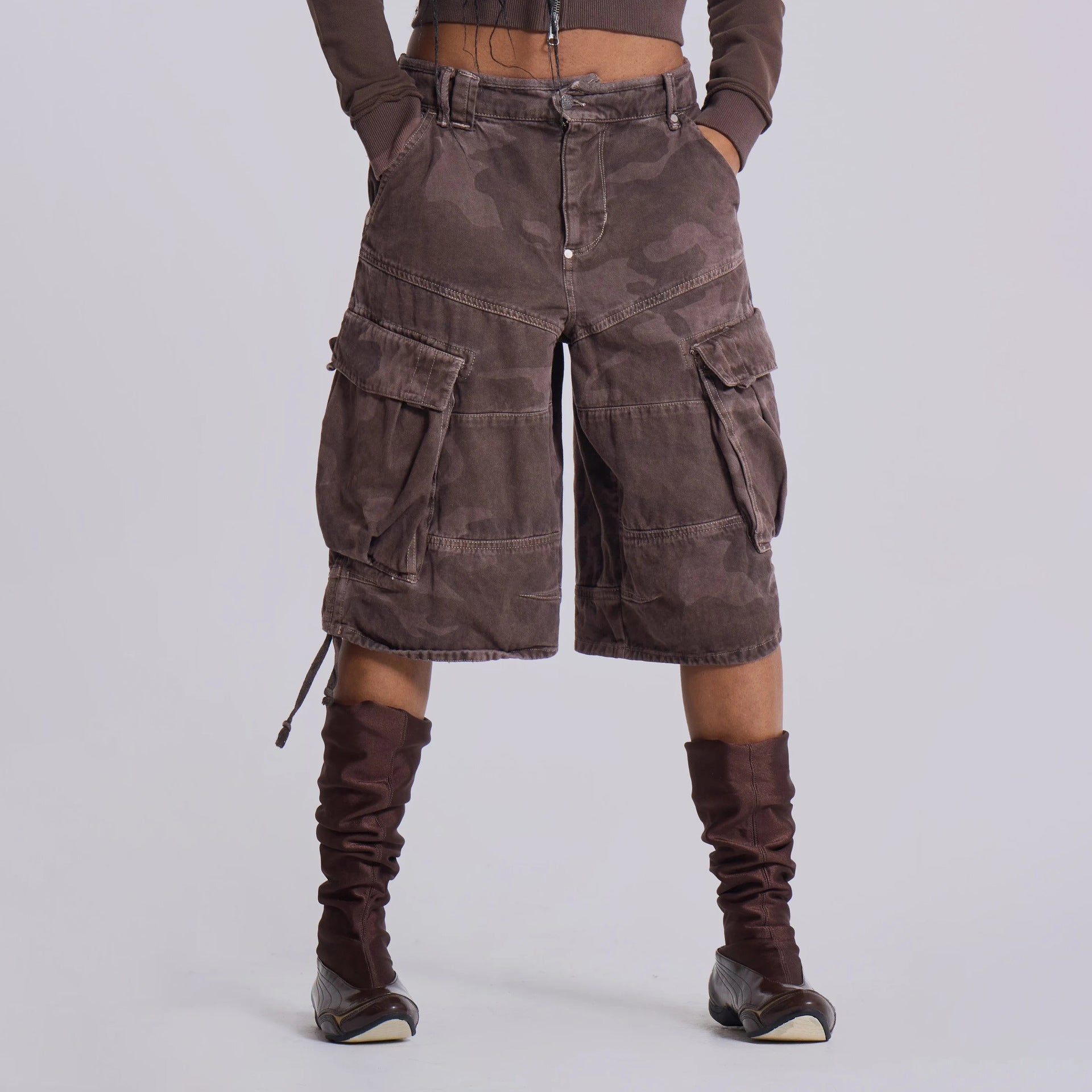 Hadid Camo Shorts
