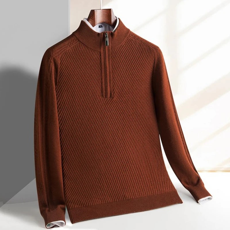 Carino Quarter-Zip Sweater