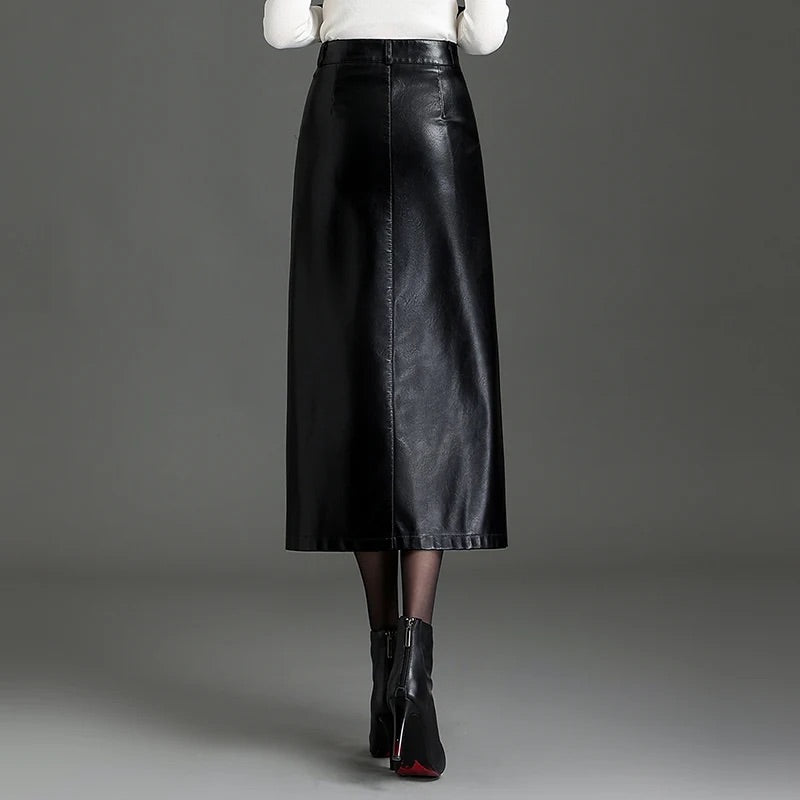 Eterea Leather Skirt