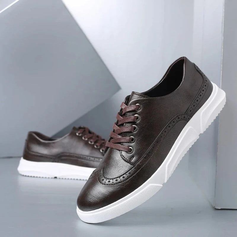 Heritage Lace-Up Canvas Sneakers