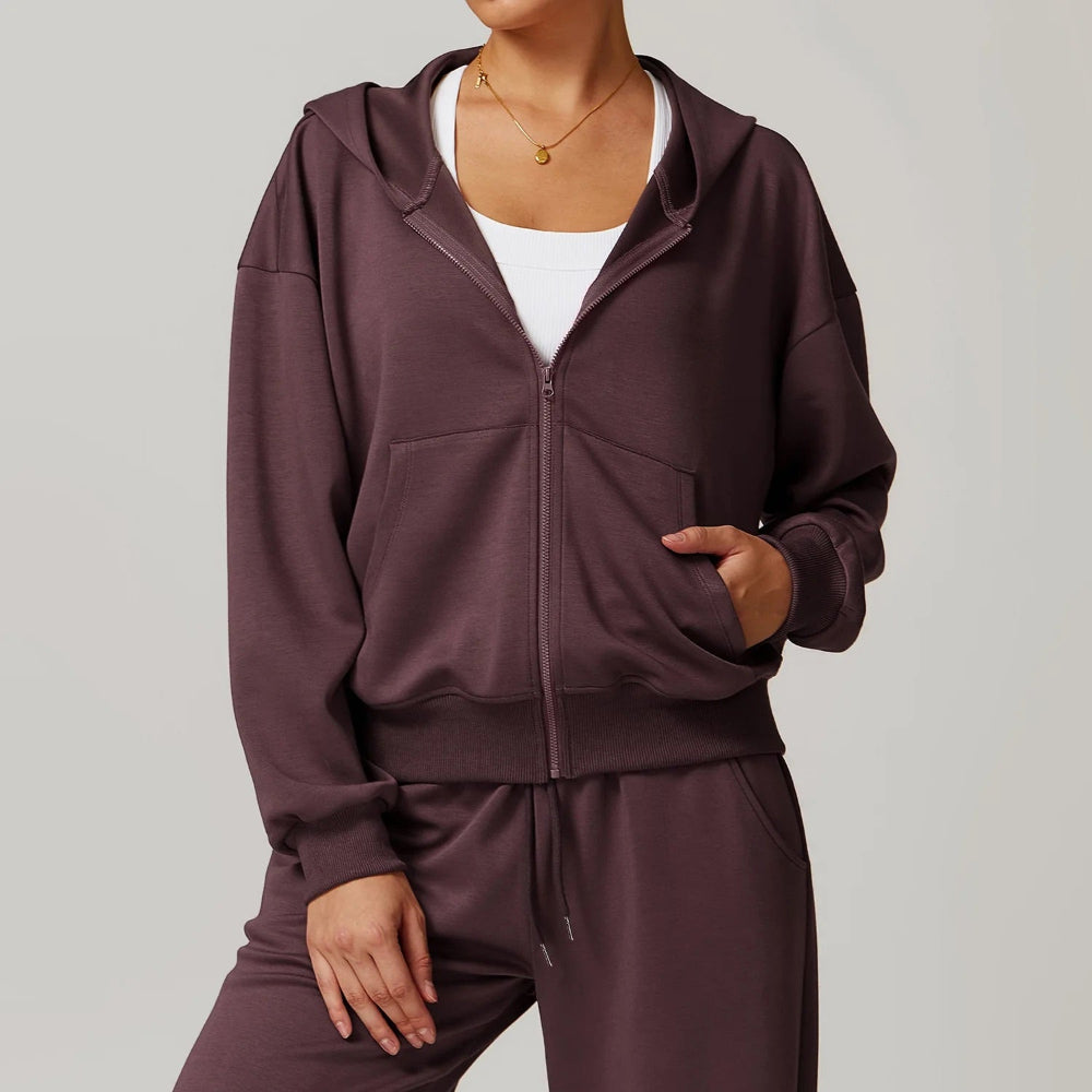 Livia Zip-Up Hoodie