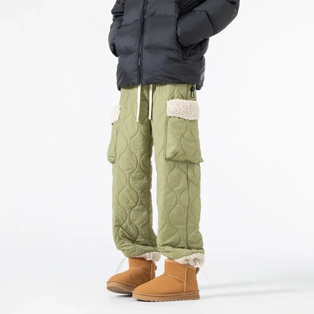 Maviro Quilted Cargo Pants