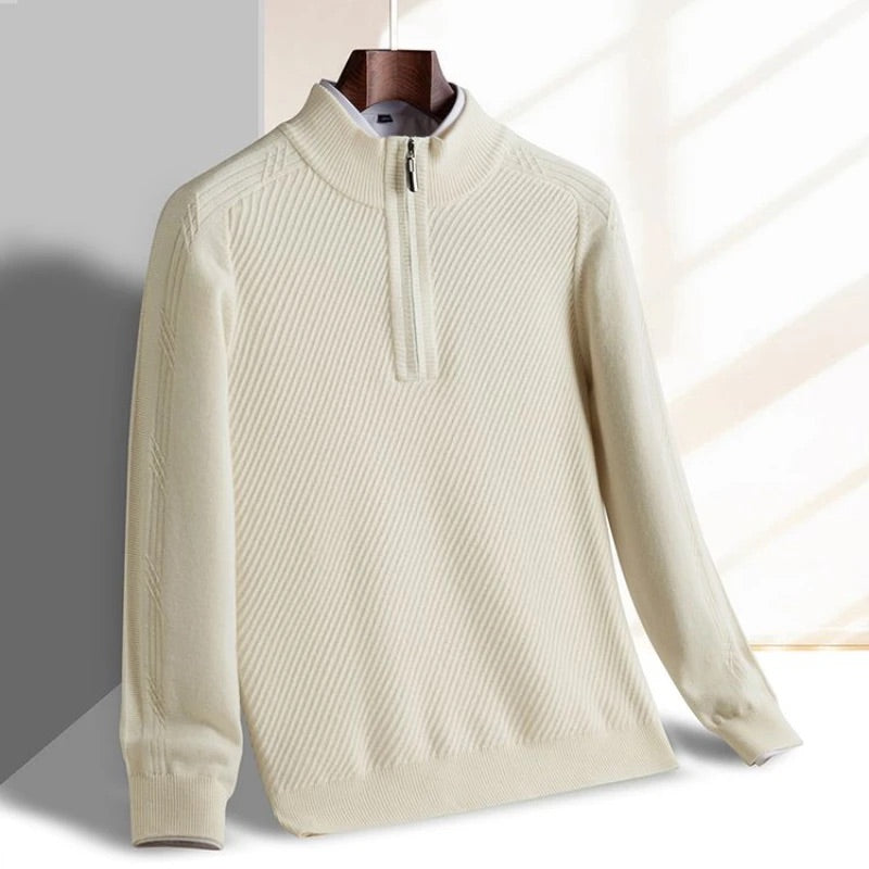 Carino Quarter-Zip Sweater