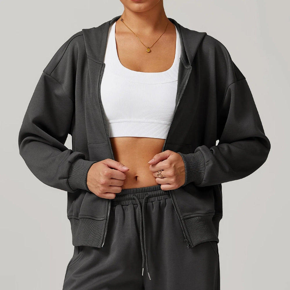 Livia Zip-Up Hoodie