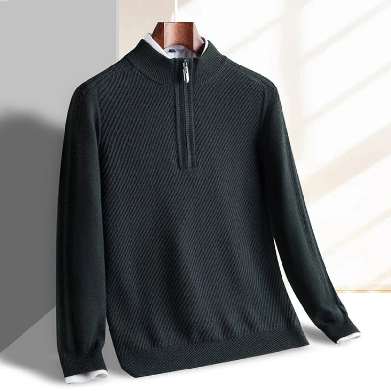 Carino Quarter-Zip Sweater