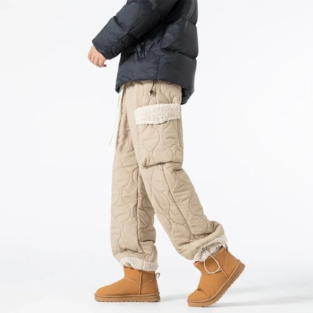 Maviro Quilted Cargo Pants