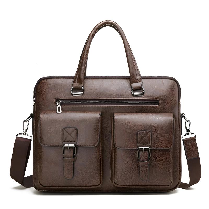 Russo Messenger Bag - Dark Brown