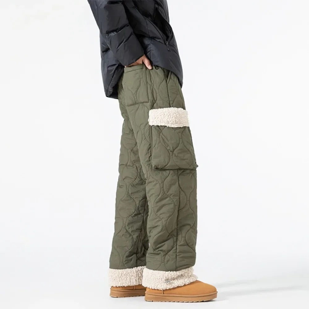 Maviro Quilted Cargo Pants