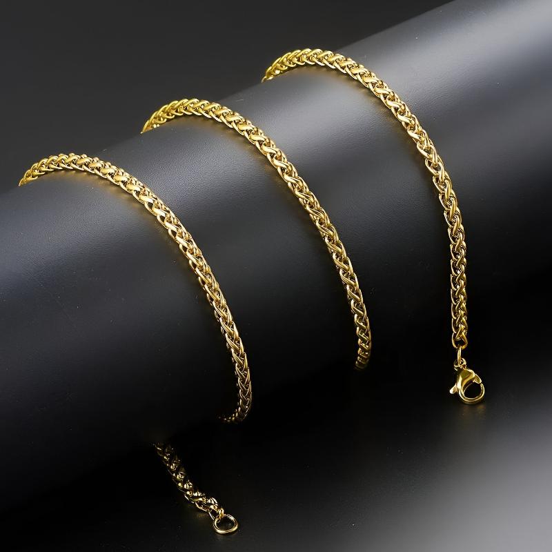 Franco Chain - 3mm Gold