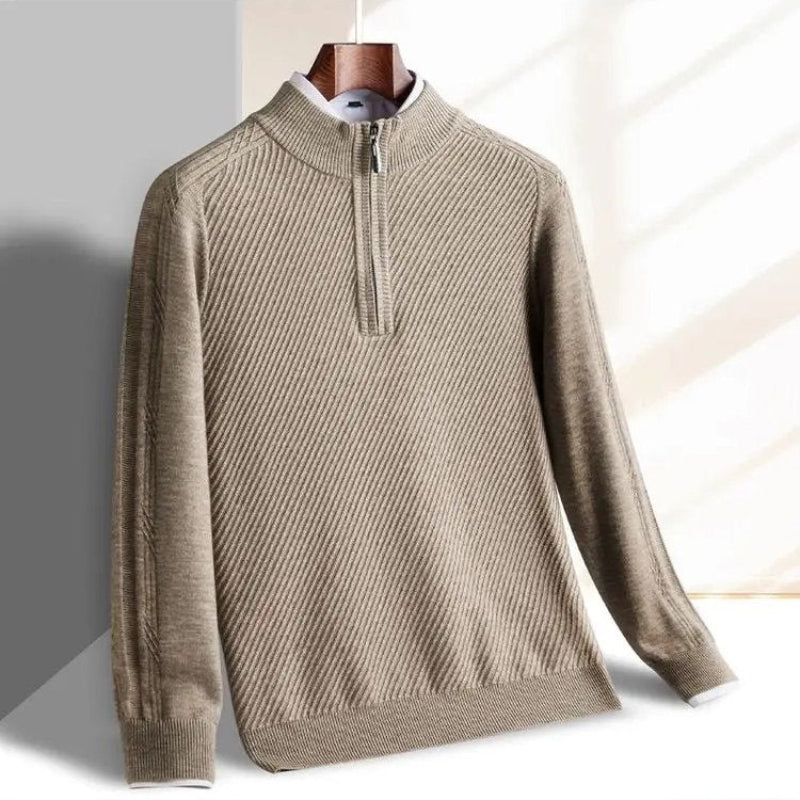 Carino Quarter-Zip Sweater