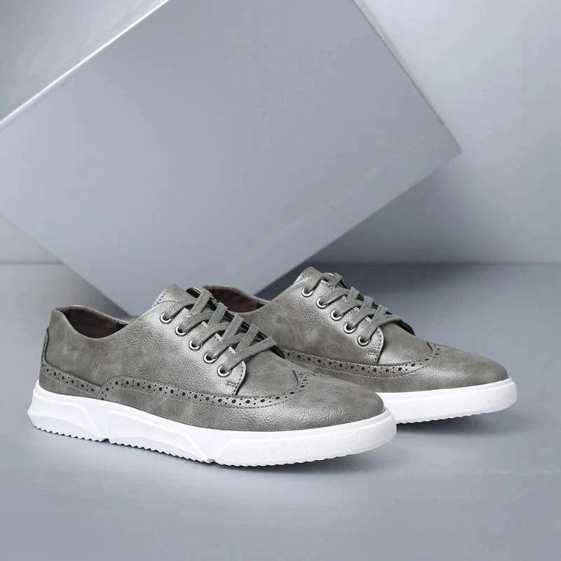 Heritage Lace-Up Canvas Sneakers