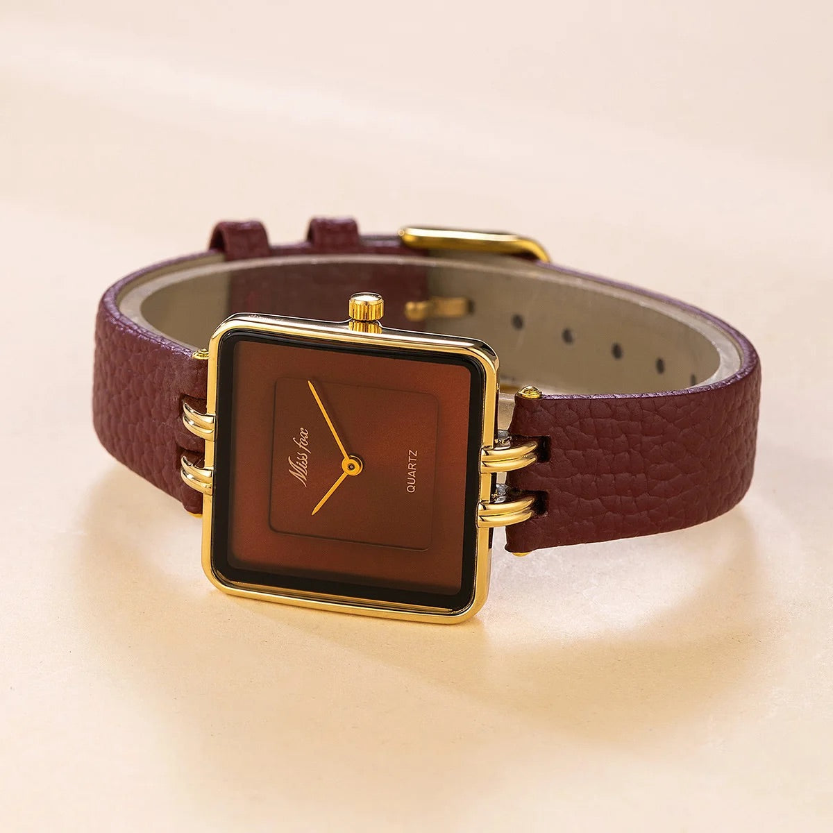 Ella Leather Watch