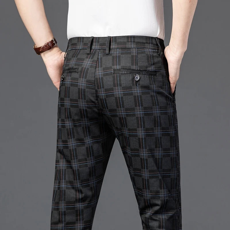 Galvani Plaid Pants