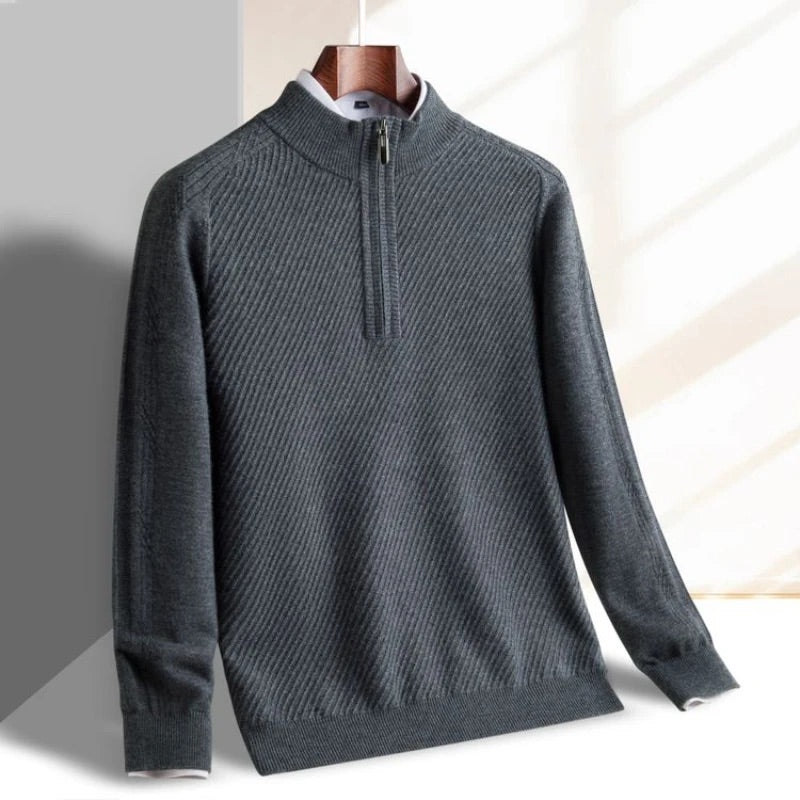 Carino Quarter-Zip Sweater