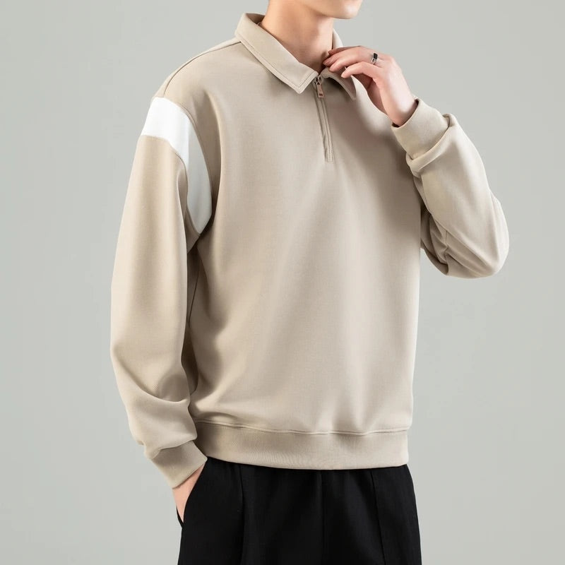 Bavero Quarter-Zip Sweater