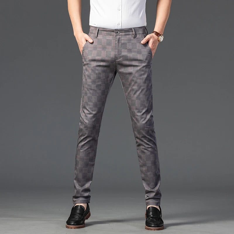 Galvani Plaid Pants