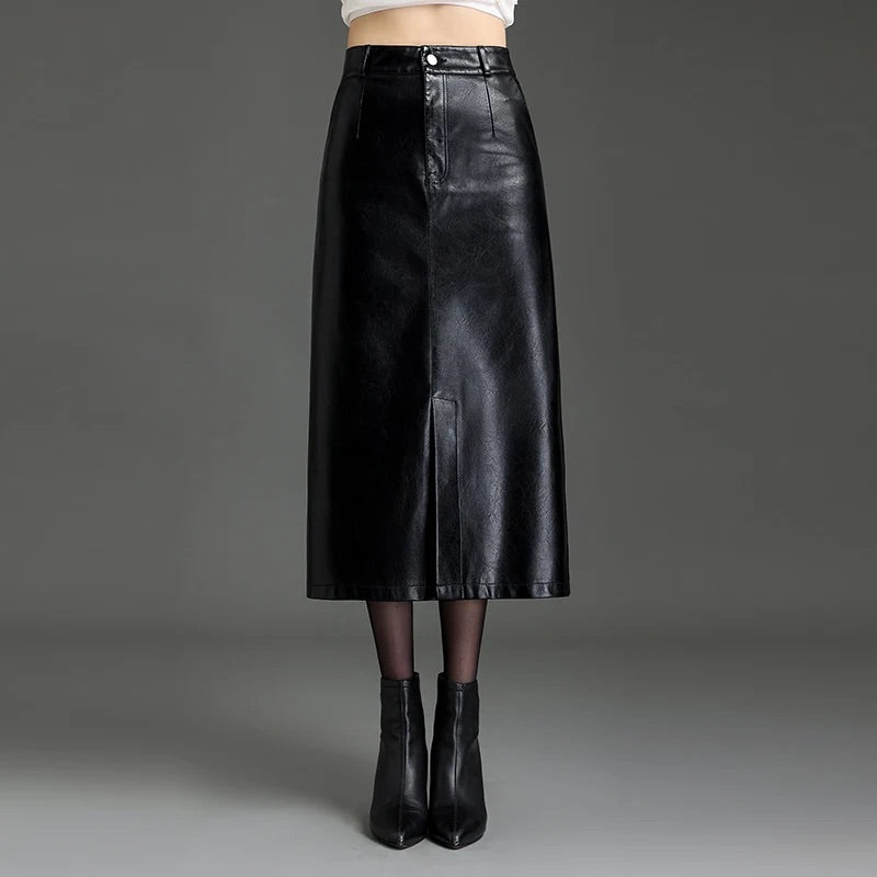 Eterea Leather Skirt