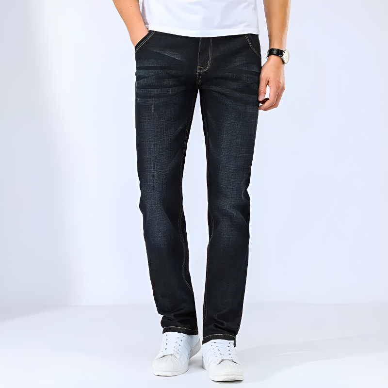 Salvo Relaxed Straight Jeans