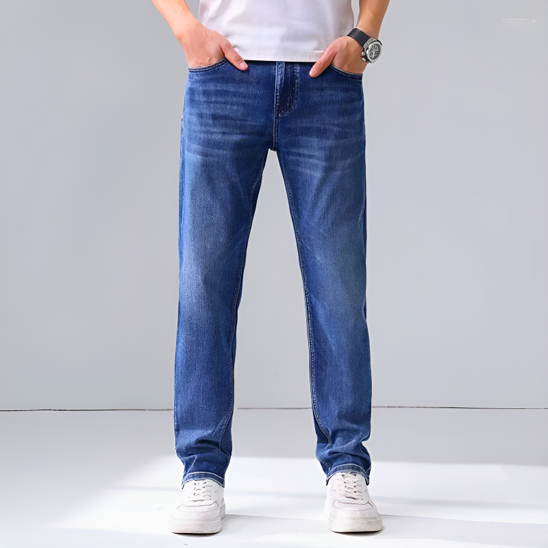 Salvo Relaxed Straight Jeans