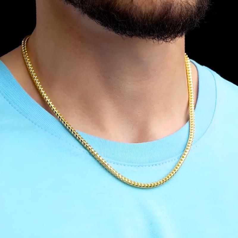 Franco Chain - 3mm Gold