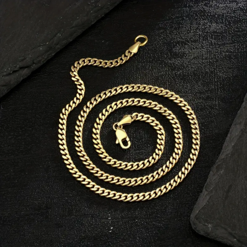 Cuban Chain - 5mm Gold