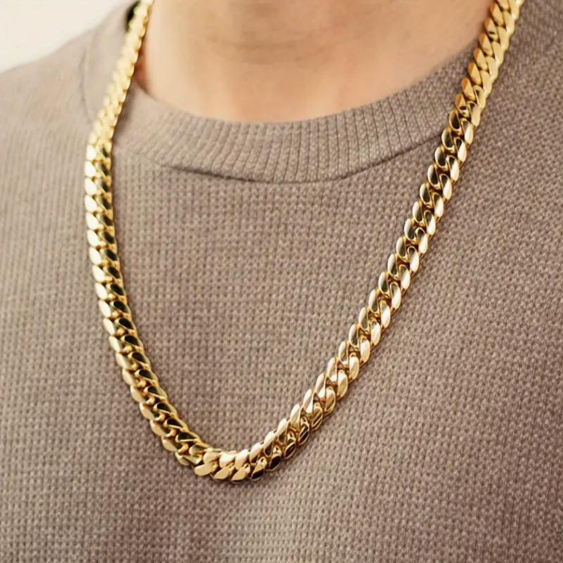 Cuban Chain - 8mm Gold