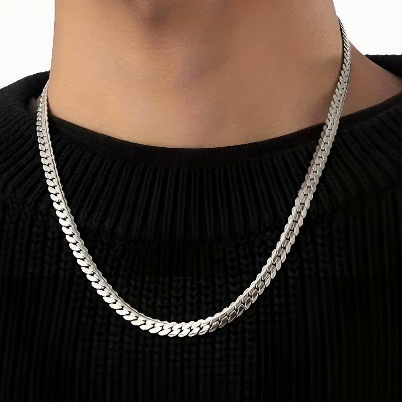 Cuban Chain - 8mm Silver