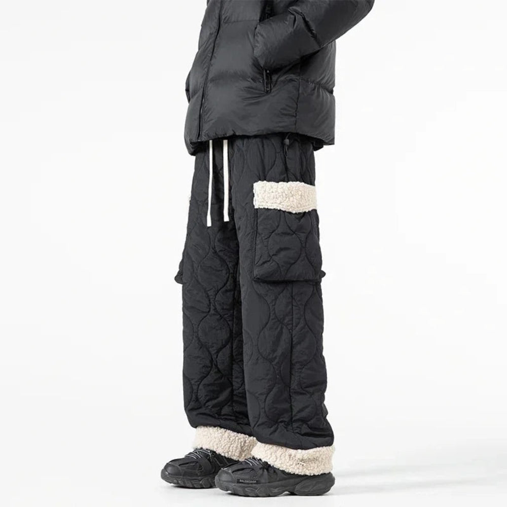 Maviro Quilted Cargo Pants