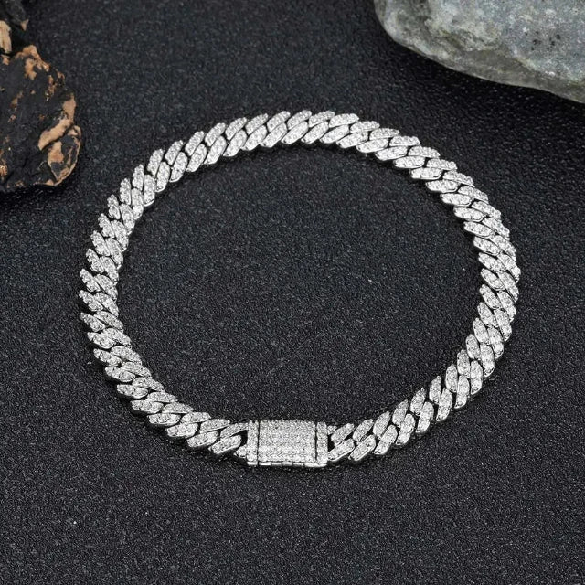 Frio Cuban Bracelet - 5mm Silver