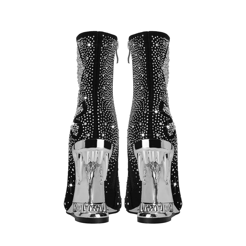 Coraline Skull Boots